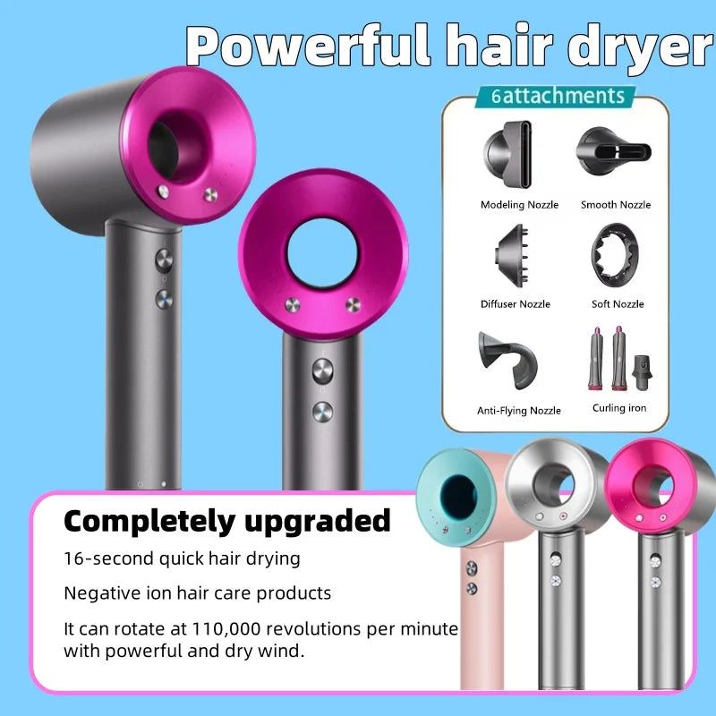 Secador de Cabelo de Parede com Íons Negativos | 1600–1999 W