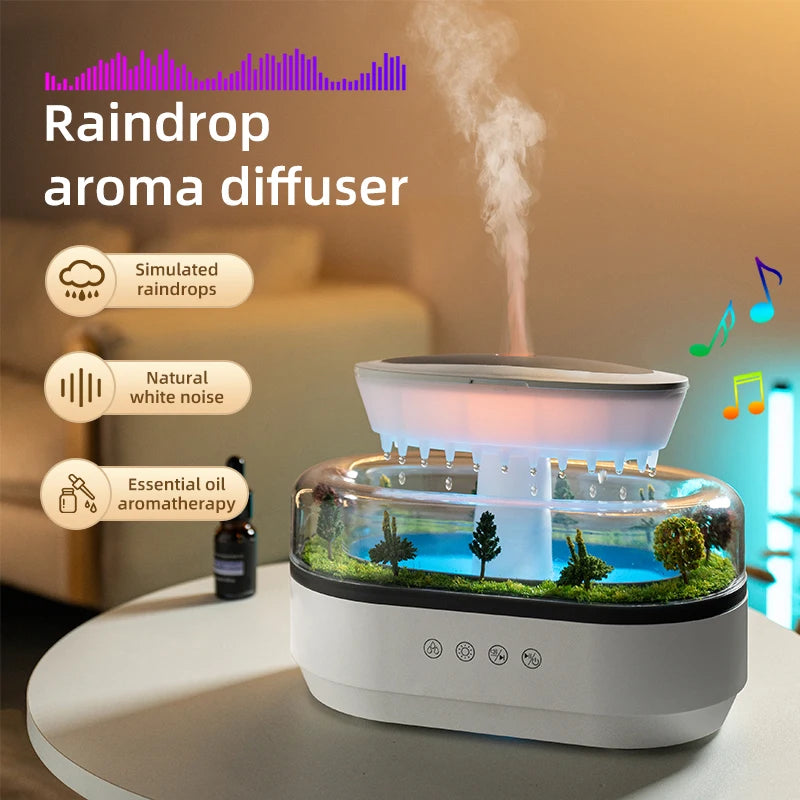 Humidificador e Difusor de Aromas PDQ MA-036 | Silencioso | Portátil | Proteção Automática