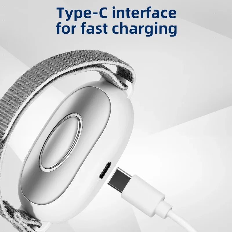 Relógio Anti-Ronco Inteligente HY61 | Estimulador Elétrico | 20 Níveis de Intensidade | Dispositivo de Ajuda ao Sono