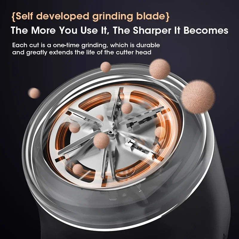 Removedor de Borbotos Elétrico com Ecrã LED | Recarregável USB