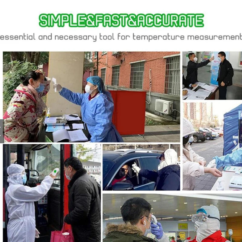 Termómetro Digital 3 em 1 Sem Contato | Leitura Rápida e Precisa | ALIWUZN