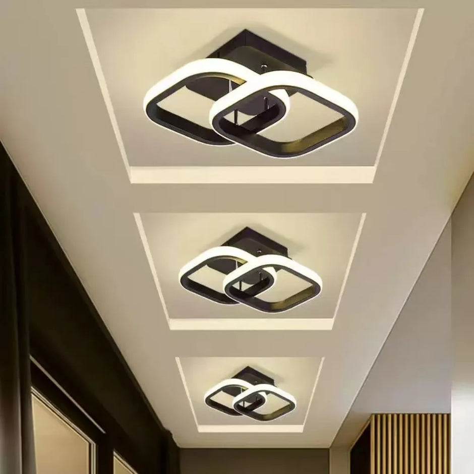 Candeeiro de Teto LED PL230 | 25W | 3 Cores de Luz | Design Moderno