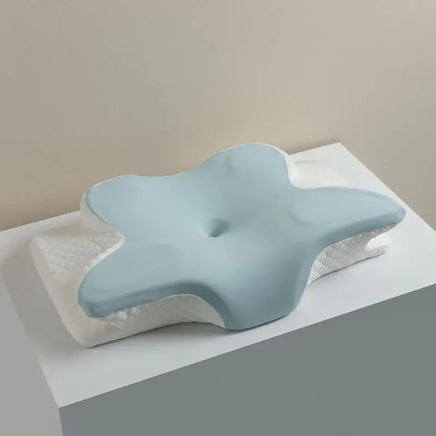 Almofada Ortopédica de Verão com Espuma de Memória – Efeito Frio e Design em Borboleta