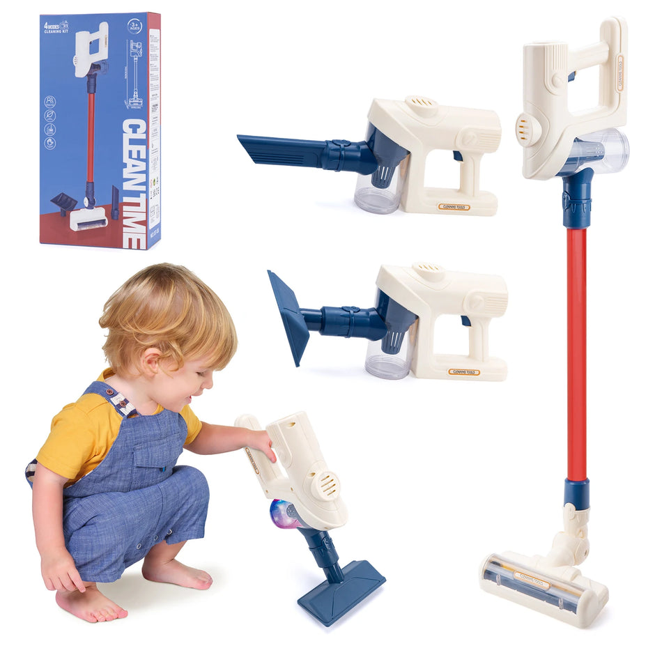 Aspirador de Brinquedo Eletrónico COOLPLAY | Luz e Som | Educativo e Interativo