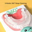 Escova de Dentes Elétrica Infantil em U | 360° | 6 Modos | Recarregável USB | IPX7