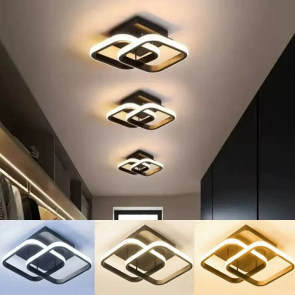 Candeeiro de Teto LED PL230 | 25W | 3 Cores de Luz | Design Moderno