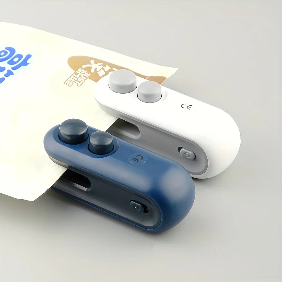 Mini Seladora Portátil de Sacos | Seladora Térmica Manual para Embalagens Alimentares