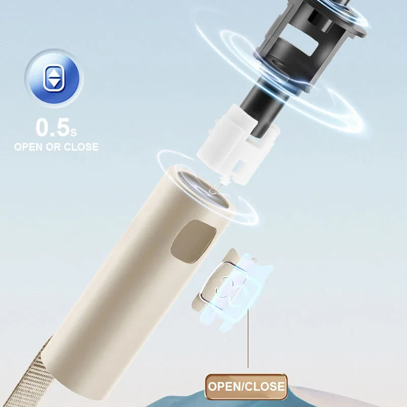 Guarda-Chuva Automático Grande 24 Varetas – Reforçado, Dobrável, Anti-UV e à Prova de Vento