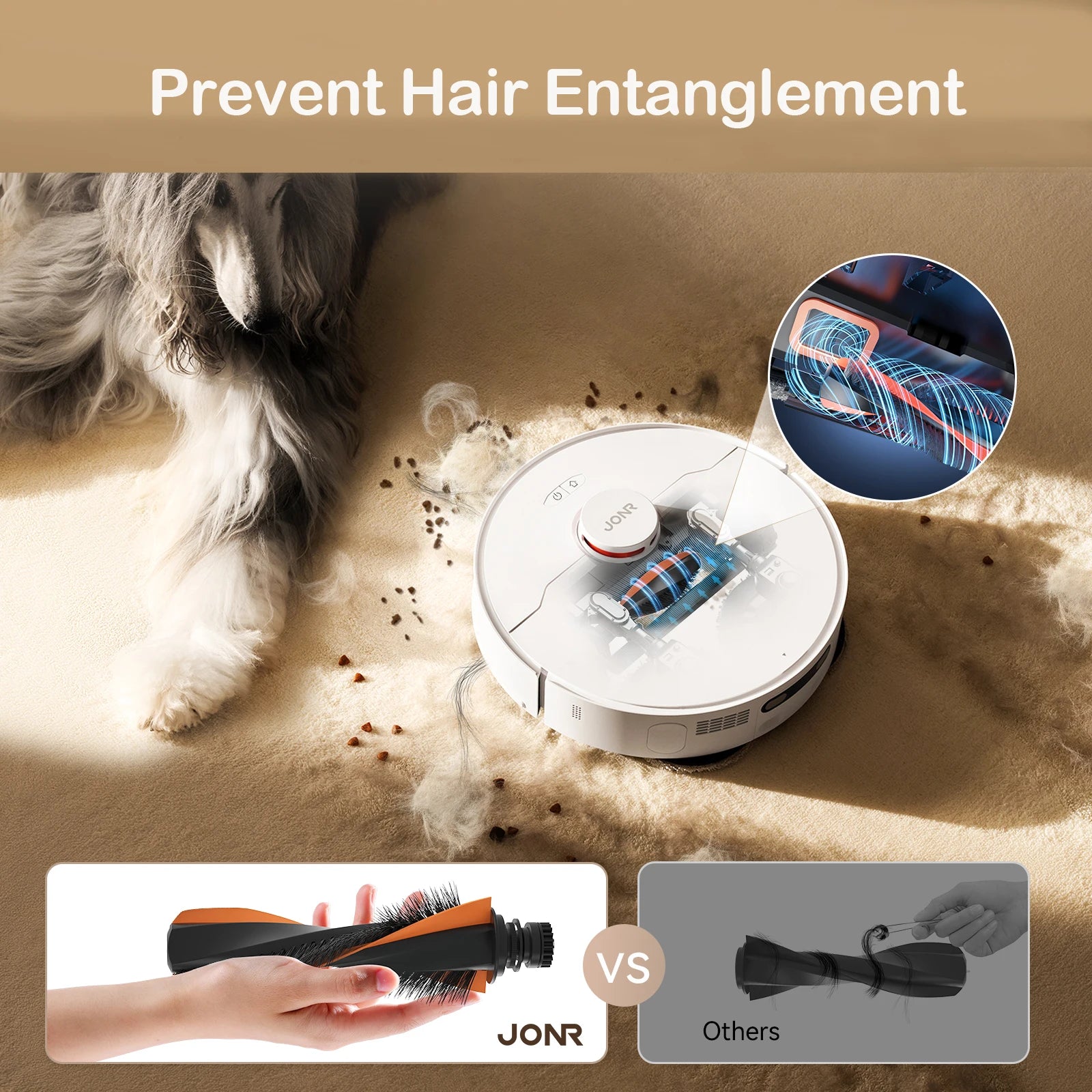 Aspirador Robot Inteligente com Base de Auto-Limpeza | Sucção 8000Pa | Depósito 4L