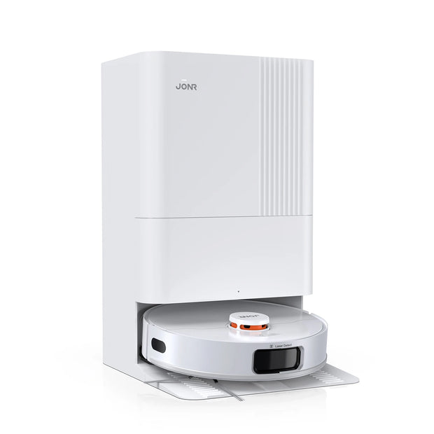 Aspirador Robot Inteligente com Base de Auto-Limpeza | Sucção 8000Pa | Depósito 4L